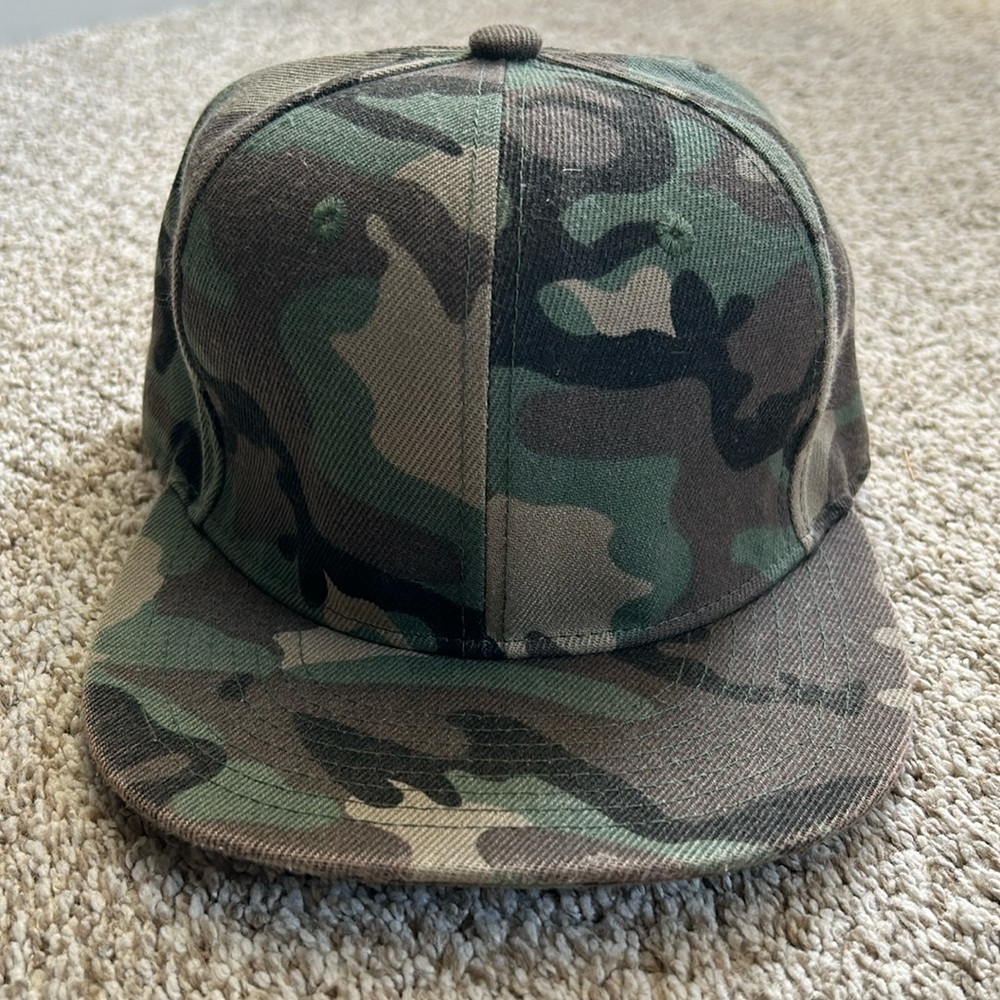 Kids Camo Snapback